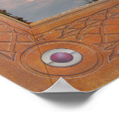 De overgang van Arthur naar Lundy, Isle of Avalon Poster (Hoek)