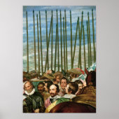 De overgave van Breda, details van soldaten Poster (Voorkant)