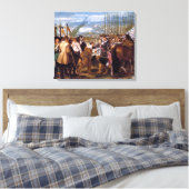De Overgave van Breda, fijne kunst, Canvas Afdruk (Insitu (Slaapkamer))