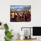 De Overgave van Breda, fijne kunst, Poster (Thuiskantoor)