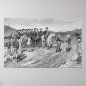 De overgave van Cornwallis in Yorktown Poster (Voorkant)