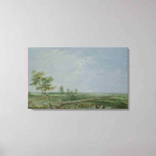 De overgave van Yorktown Canvas Afdruk (Voorkant)