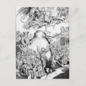 De overheid van Antichrist Briefkaart (Voorkant)