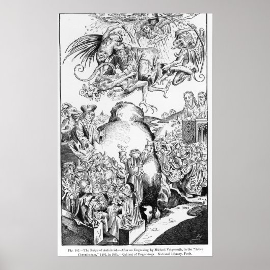 De overheid van Antichrist Poster (Voorkant)