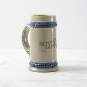 De overheid van de Zeeen Logo Stein Bierpul (Voorkant links)