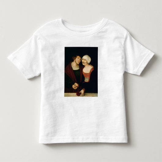 De overleden oude vrouw kinder shirts (Voorkant)