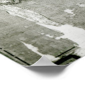 De overledene vergezeld door zijn zus poster (Hoek)