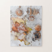 De overlevenden van de winter legpuzzel (Verticaal)