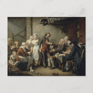 De overlijdensovereenkomst, 1761 briefkaart