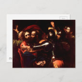 De overname van Christus door Caravaggio (1602) Briefkaart (Voorkant / Achterkant)