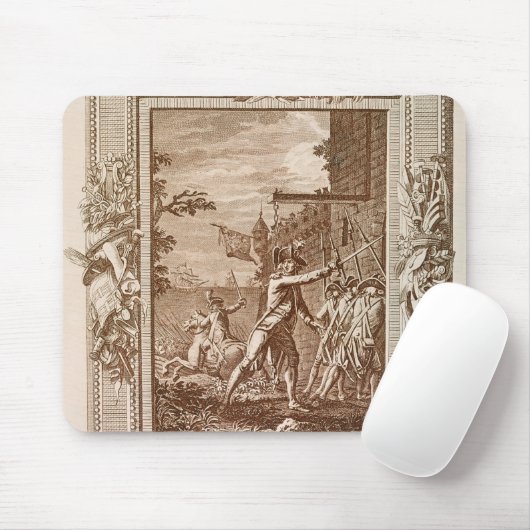 De overname van Corsica in 1768 Muismat (Met muis)