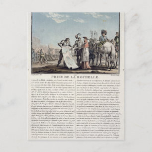 De overname van La Rochelle van de protestanten, 1 Briefkaart