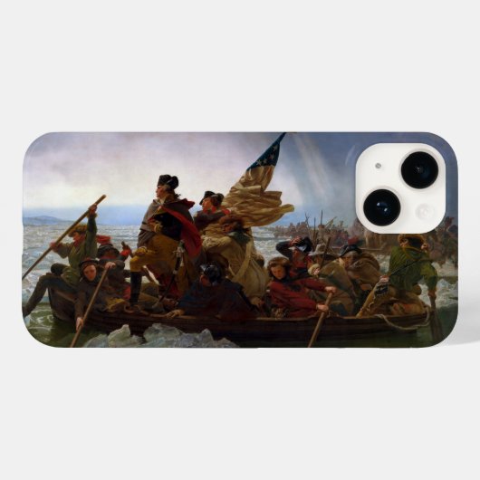 De oversteek van de Delaware 1776: Generaal George Case-Mate iPhone Case (Achterkant (horizontaal))