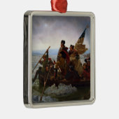 De oversteek van de Delaware 1776: Generaal George Metalen Ornament (Rechts)
