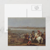 De oversteek van de Rijn, 12 juni 1672 Briefkaart (Voorkant / Achterkant)