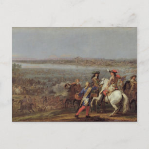 De oversteek van de Rijn, 12 juni 1672 Briefkaart