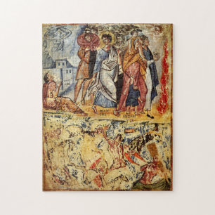 De oversteek van het Rode Zee Byzantijnse Icoon Legpuzzel