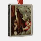 De overstroming, 1516 metalen ornament (Rechts)