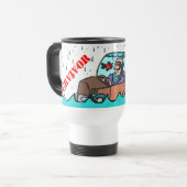 De overstroming van 2014 reisbeker (Voorkant links)