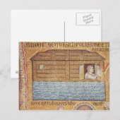 De overstroming, van het Atrium, detail van Noah Briefkaart (Voorkant / Achterkant)