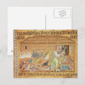 De overstroming, van het Atrium, detail van Noah Briefkaart (Voorkant / Achterkant)