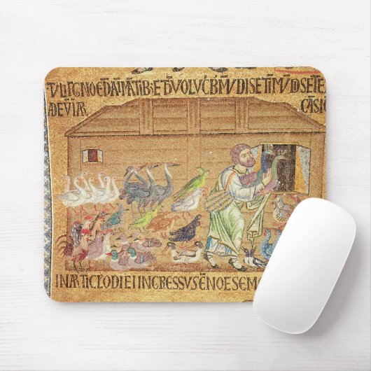 De overstroming, van het Atrium, detail van Noah Muismat (Met muis)