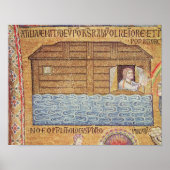 De overstroming, van het Atrium, detail van Noah Poster (Voorkant)