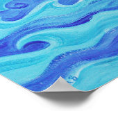 De overstromingsdruk poster (Hoek)