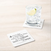 De overvaller sterft maar eens Shakespeare Kartonnen Onderzetters (Insitu)