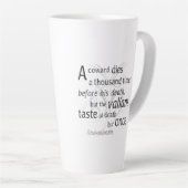 De overvaller sterft maar eens Shakespeare Latte Mok (Rechterhoek)