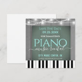 De Overweging van de Muziek van Piano sparen de Da (Voorkant / Achterkant)