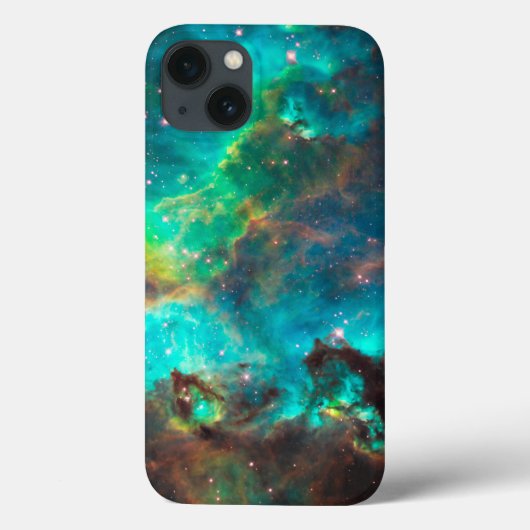 De overweldigende Cluster van de Ster Aqua Case-Mate iPhone Case (Achterkant)