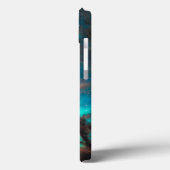 De overweldigende Cluster van de Ster Aqua Case-Mate iPhone Case (Achterkant / Links)