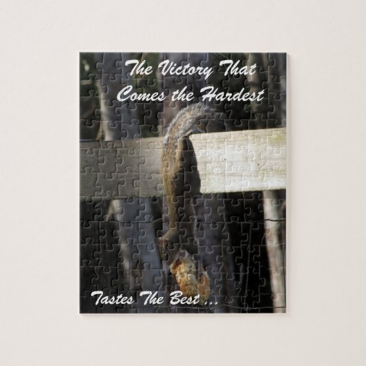 De overwinning die de moeilijkste is biedt de best legpuzzel (Verticaal)