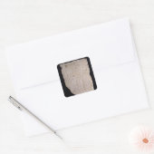 De overwinning van Constantijn de Grote op Vierkante Sticker (Envelop)