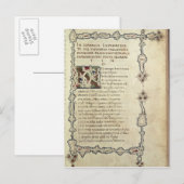 De overwinning van de liefde briefkaart (Voorkant / Achterkant)