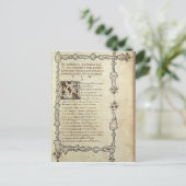 De overwinning van de liefde briefkaart (Staand voorkant)