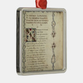 De overwinning van de liefde metalen ornament (Rechts)