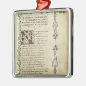 De overwinning van de liefde metalen ornament (Links)