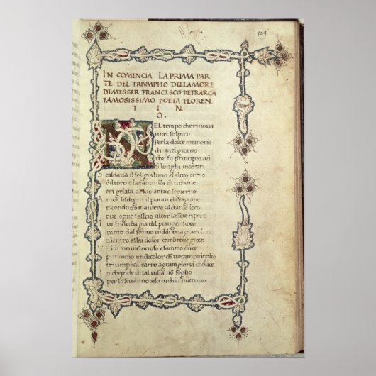 De overwinning van de liefde poster (Voorkant)