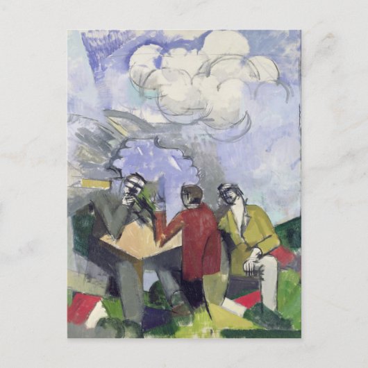 De overwinning van de lucht, 1913 briefkaart (Voorkant)