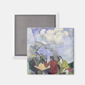 De overwinning van de lucht, 1913 magneet (Voorkant / Achterkant)