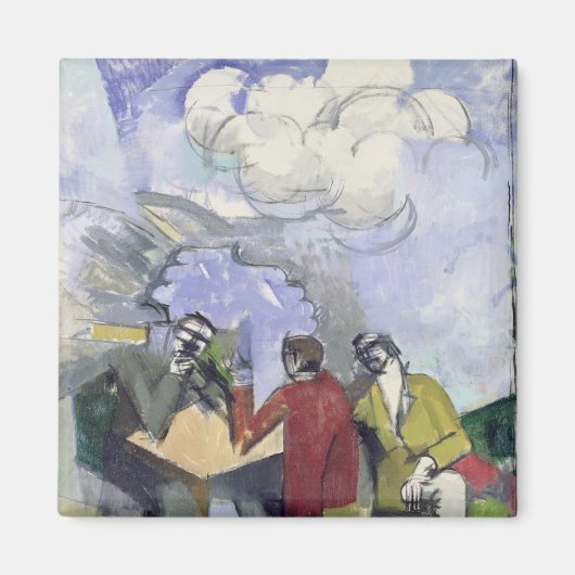 De overwinning van de lucht, 1913 magneet (Voorkant)