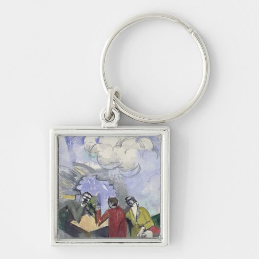 De overwinning van de lucht, 1913 sleutelhanger (Voorkant)