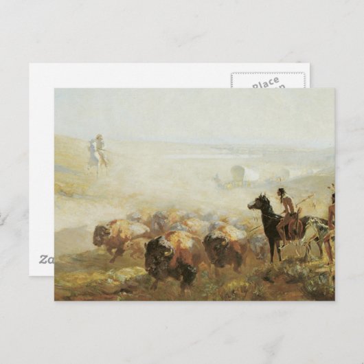 De overwinning van de Prairie Briefkaart (Voorkant / Achterkant)