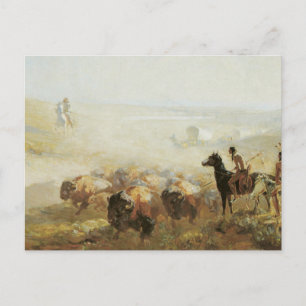 De overwinning van de Prairie Briefkaart