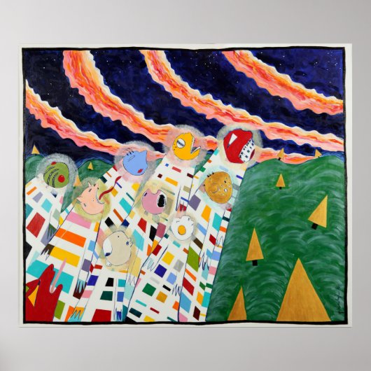 De overwinning van het kapitalisme op iets poster (Voorkant)