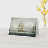 De overwinning van HMS op de Franse lijn, vergezel Kaart (Gele Bloem)