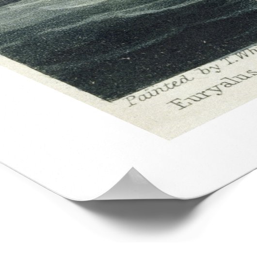 De overwinning van HMS op de Franse lijn, vergezel Poster (Hoek)