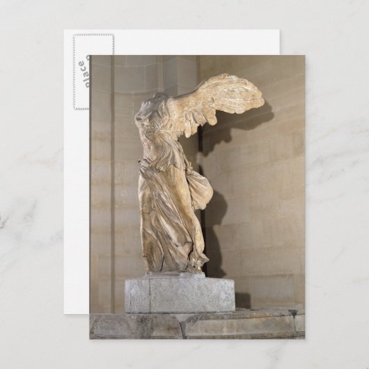 De overwinning van Samothrace Briefkaart (Voorkant / Achterkant)
